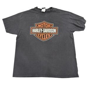 Harley-Davidson Men's Black Logo Graphic Tee Columbus Ohio xl